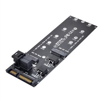 SF-033 HD SFF-8643+SATA Expansion Card to NGFF NVME PCIe SSD SATA Adapter for Mainboard