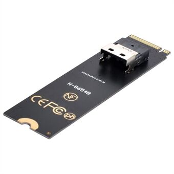 SF-013 NGFF M-Key NVME to U.2 U2 Kit SFF-8639 to SFF-8654 Slimline SAS PCIe SSD Adapter for Mainboard