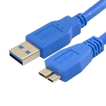 0.6m USB 3.0 Cable A Male to Micro-B Charger Cord Extension Cable Hard Drive Cable with 5Gbps Data Transfer