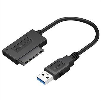 USB3.0 Slimline USB3.0 AM / SATA Adapter Cable Easy Drive Cord USB3.0 / SATA 7 + 6pin 3.0 / SATA 7 + 6