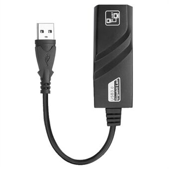 JSM USB 3.0 to RJ45 Converter 100Mbps Ethernet Adapter Laptop Computer Network Cable Connector