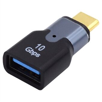 UC-028-AFB Magnetic Connector Type-C Male to USB 3.0 Female 10Gbps Data Transfer Adapter for Laptop Phone