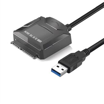 U3-027-OD USB 3.0 to Angled SATA 22 Pin Adapter Cable for 2.5", 3.5" Hard Disk Drive SSD for Desktop Laptop