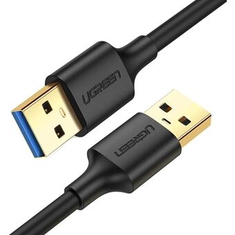 UGREEN 60524 0.5m USB 3.0 A Male to A Male Data Cable for Hard Drive, Laptop, DVD Player, TV, USB 3.0 Hub, Monitor, Camera, Set Up Box