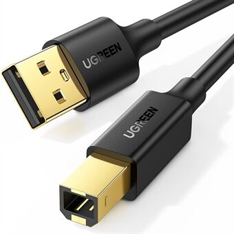 UGREEN 1.5m Plug and Play USB 2.0 Printer Cable for HP Canon Epson USB Type B Male to A Male Cord