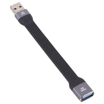 10Gbps USB Male to USB Female Flexible Cable Fast Charging High Speed Data Transfer Cord