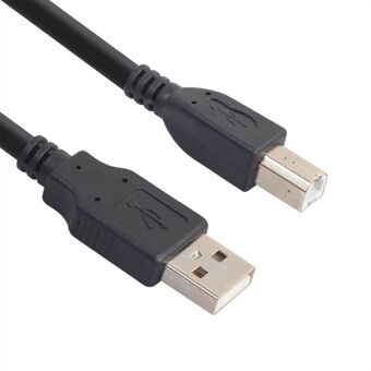 1.5M USB 2.0 AM-TO-BM Printer Cable Type-A to Type-B High Speed Printer Cord Compatible with HP