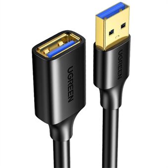 UGREEN 10373 2m 5Gbps High Speed USB 3.0 Extension Cable Gold-plated Connector Cord for PS4 / Xbox / USB Flash Drive / Printer