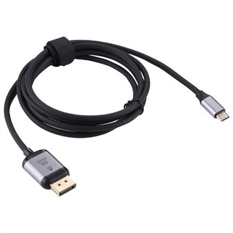 1.8M 4K 60Hz Type-C Male to DP Male Converter Cable for Macbook Pro Samsung S10 Note 9 S9 Chromebook Pixel