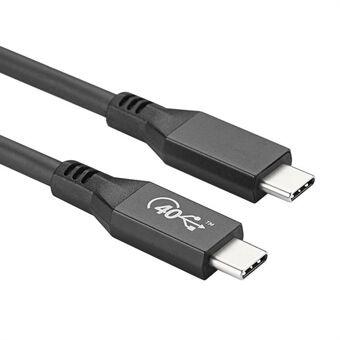 USB4 Cable USB-IF 40Gbps PD3.0 100W Super Charging USB Cable High-speed Data Sync Cord Compatible with Thunderbolt 3 (0.5m)