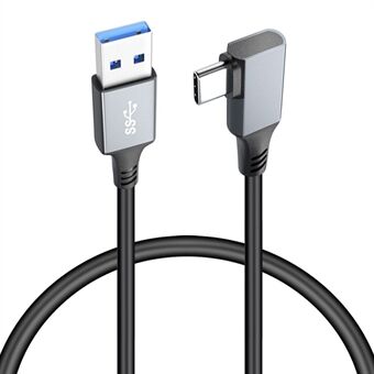 6m VR Headset Cable for Oculus Quest 2 VR Link Cable USB 3.2 to Type-C 90-degree Angle Cord Support 5Gbps High-Speed Data Transfer