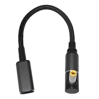 For Acer Laptop 19V 3.42A 4.74A 100W Fast Charging Cable + USB C to 5.5mm*1.7mm Magnetic Converter