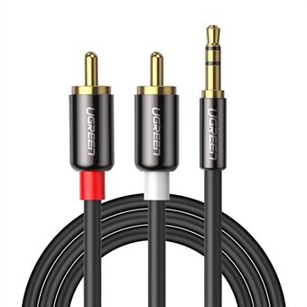 UGREEN 3m 3.5mm to 2RCA Audio Y Splitter Cable AUX Cord for Smartphone Speaker Tablet