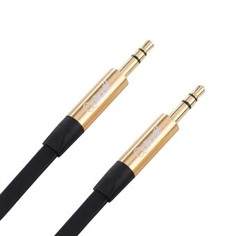 QUILCELL 1m Audio Extension Cable Gold-plated 3.5mm Jack Male to Male Aux Cable
