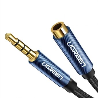 UGREEN 2m 24K Gold-plated 3.5mm Male to Female Audio Extension Cable AUX Cord