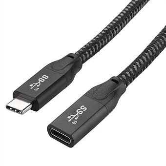 USB C Extension Cable Gen2 20Gbps Type C USB 3.1 Male to Female 100W PD Fast Charging and 4K Video Display Extender Lead for Thunderbolt 3