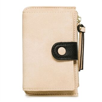 M400 Stylish Women PU Leather Wallet Zipper Pocket Design Keys Holder Cards Cash Storage Bag