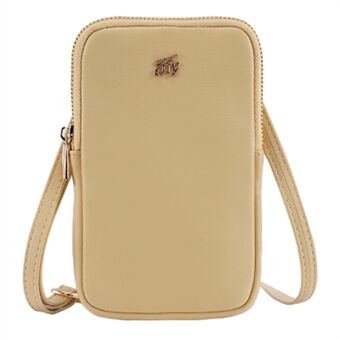 FFY FY17020-34 PU Leather Cellphone Purse Card Slots Design Women Crossbody Bag Small Shoulder Bag