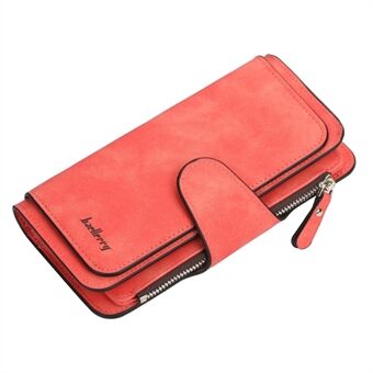 BAELLERRY N2345 Stylish PU Leather Women Clutch Bag Zipper Pocket Multi Card Slots Purse