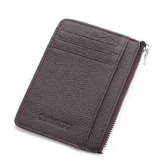 GUBINTU 417 RFID Protected Genuine Leather Wallet Credit Card Money ID Pocket Holder