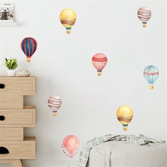 36Pcs / Set Cartoon Hot Air Balloon PVC Wall Stickers for Baby Kids Room Bedroom Nursery Removable DIY Wall Decals (No EN71 Certification)