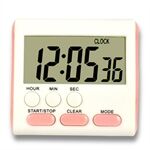 Magnetic Large LCD Digital Kitchen Timer with Loud Alarm Count Up & Down Clock 24 Hours Kitchen Timer