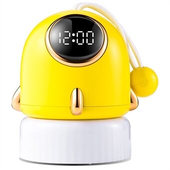 TW-L47 Portable Night Light Alarm Clock Romantic Projector Night Light for Kid Bedroom Home