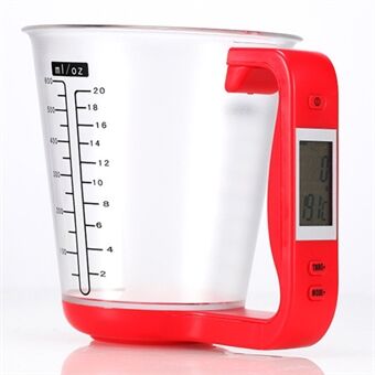 TY-C01 Electronic 1000g Measuring Cup 0.1g Accuracy Detachable Kitchen Measuring Cup with Scale (BPA Free, No FDA Certificate)