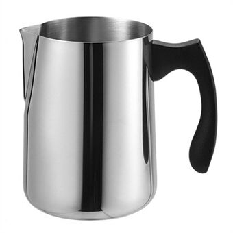 900ml Stainless Steel Milk Frothing Jug Coffee Milk Foamer Italian Latte Art Pitcher Cup Frother Mug (No FDA, BPA-free)