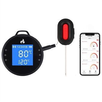 HK-01 Tuya Smart Bluetooth WiFi Kitchen Thermometer Intelligent Food Thermometer (CE/FCC/PSE/ROHS)