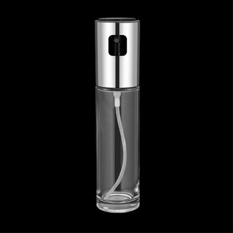 100ml BPA Free Stainless Steel Glass Oil Vinegar Soy Sauce Sprayer Cooking Barbecue Spray Bottle (without FDA Certificate)