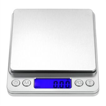 Accurate Kitchen Scale Mini Food Jewelry Scale with Two Trays