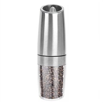 Automatic Salt Pepper Grinder Electric Spice Mill Grinder Seasoning Kitchen Tools with Blue LED Light (without FDA Certification)