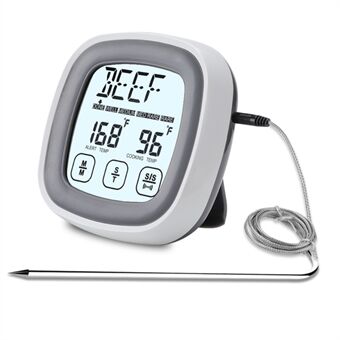 TS-BN53 Wireless Touch Screen Kitchen BBQ Thermometer Electronic Food Meat Temperature Measurement Tool (BPA Free, FDA Certificated)