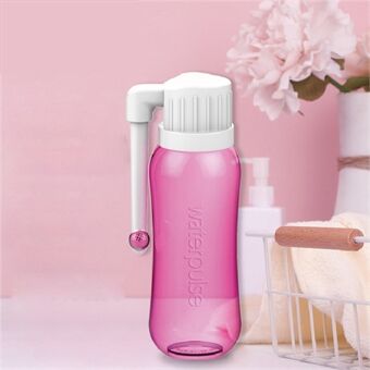 WATERPULSE 500ml Handheld Bidet Sprayer Wiper Personal Cleaner (2 Nozzles)