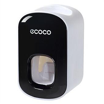 ECOCO Wall Mounted Toothpaste Dispenser for Bathroom Automatic Toothpaste Squeezer for Kids and Adults