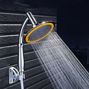 6\'\' Handheld Shower Head High Pressure Angle Adjustable Enjoy Luxurious Rain Showerhead