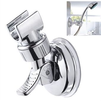 Universal Adjustable Handheld Shower Head Holder Suction Cup Holder Full Plating Shower Head Bathroom Bracket, Style A