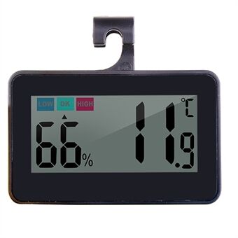 Mini Digital Indoor Thermometer Gauge Accurate Temperature Humidity Monitor with LCD Display