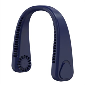 F2 USB Summer Air Cooling Neck Fan Leafless Hanging Neck Fan Bladeless Neckband Fan