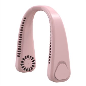 F2 USB Summer Air Cooling Neck Fan Leafless Hanging Neck Fan Bladeless Neckband Fan
