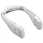 Aromatherapy Summer Air Cooling Neck Fan Leafless Hanging Neck Fan Bladeless Ventilator USB Rechargeable Neckband Fans Air Cooler