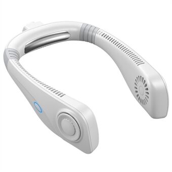 Aromatherapy Summer Air Cooling Neck Fan Leafless Hanging Neck Fan Bladeless Ventilator USB Rechargeable Neckband Fans Air Cooler
