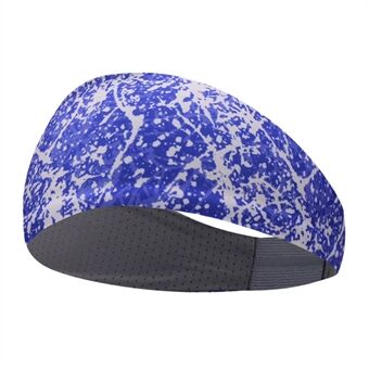 C98 Workout Headbands Breathable Sweatbands Yoga Sweat Bands Elastic Wide Headbands for Sports Fitness Exercise Tennis Running Gym
