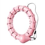 24 Sections Weighted Hula Hoop Abdominal Waist Weight Loss Detachable Massage Fitness Hoop