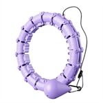12 Sections Weighted Smart Hula Hoop Fat Loss Equipment Detachable Massage Fitness Hoop
