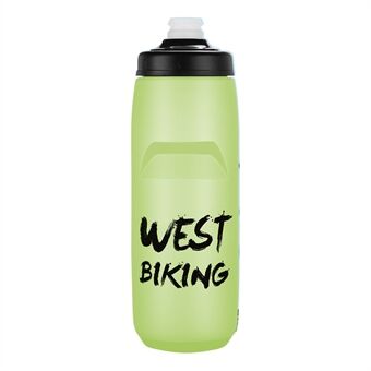 WEST BIKING YP0721042 750ML PP+Silicone Water Bottle Outdoor Camping Drinking Cup (BPA Free, without FDA Certification)