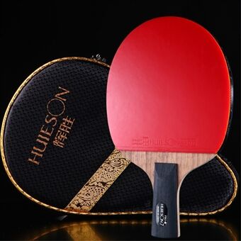 HUIESON HSZYPPP02 Professional 7-Star Table Tennis Bat Ping Pong Paddle for Senior Players