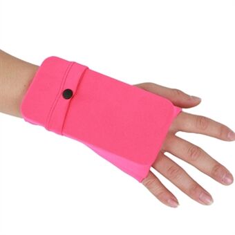 Sports Wrist Phone Bag Cell Phone Arm Bands Pouch with Reflective Design Glove Phone Holder