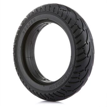CTSMART 8 inch Wear-proof Rubber Solid Tire for Electric Scooter, Size: 200x50mm - Black